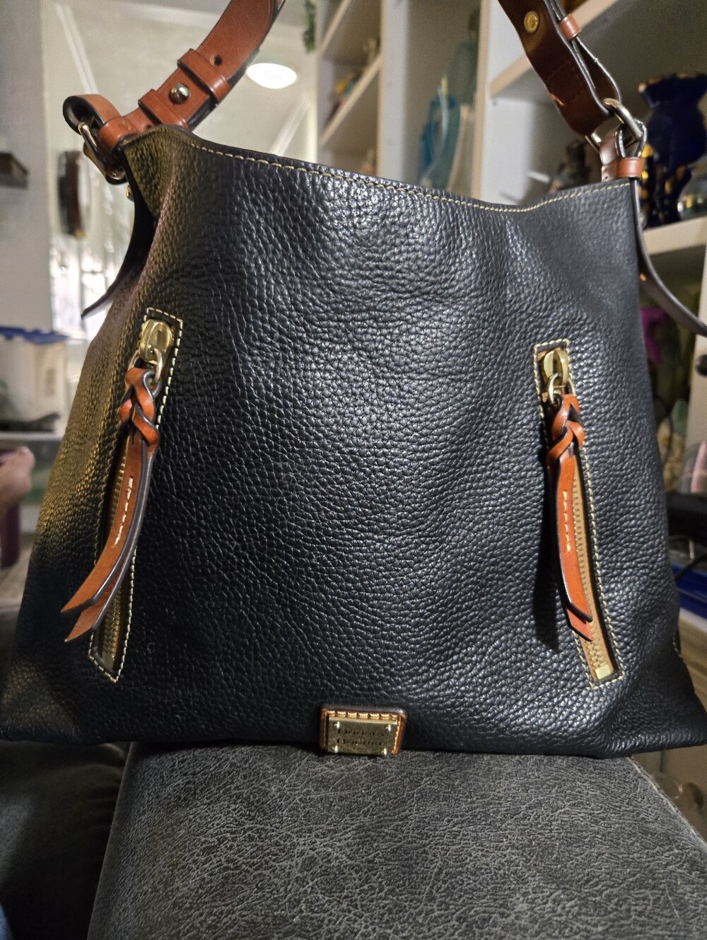 Authentic Dooney & Bourke Cooper hobo bag #083NC